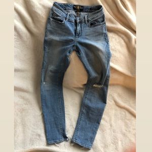 Lucky Brand Distressed Skinny Jeans